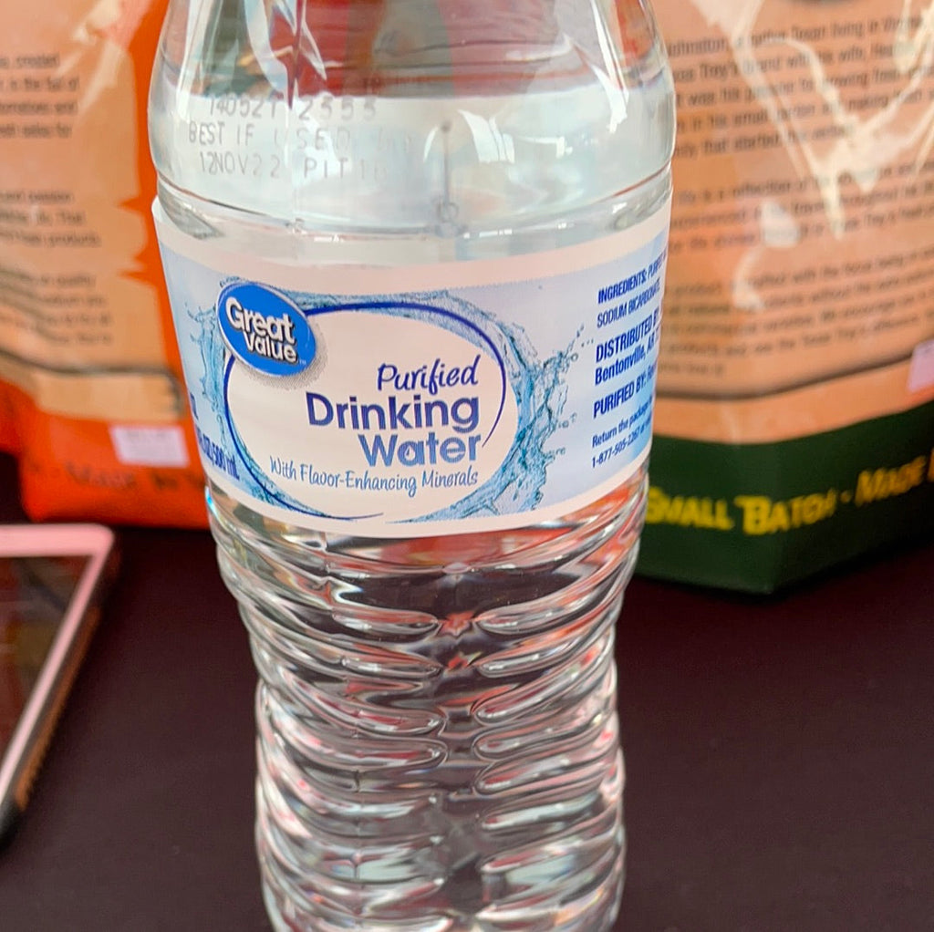 Bottled Water POS CASH