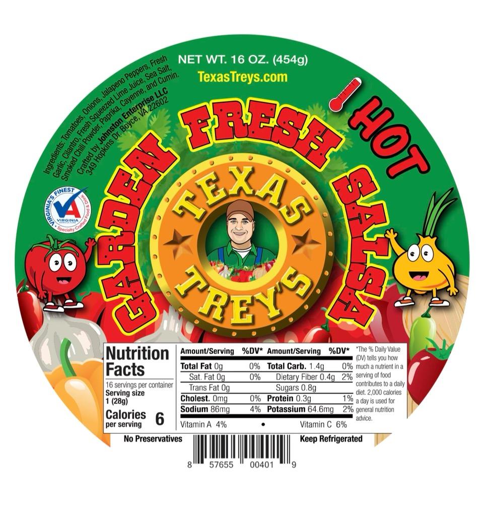 Texas Trey's Salsa - Hot