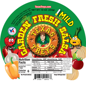 Texas Trey's Salsa -Mild